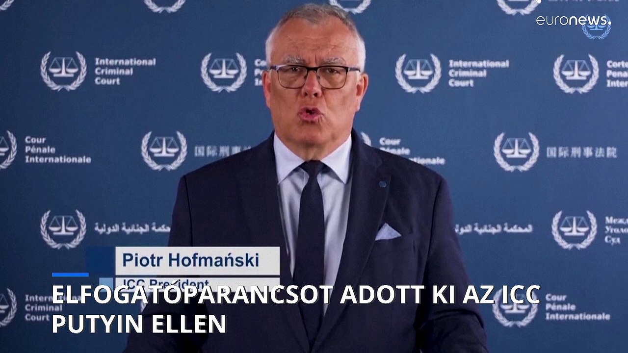 Elfogatóparancsot adott ki a Nemzetközi Büntetőbíróság Vlagyimir Putyin ellen