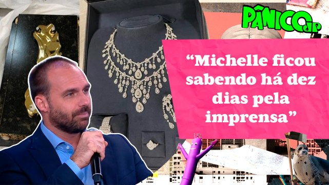 EDUARDO BOLSONARO SOBRE CASO DAS JOIAS: “SÓ UM ANO DEPOIS UM SERVIDOR ALERTOU PRESIDENTE”
