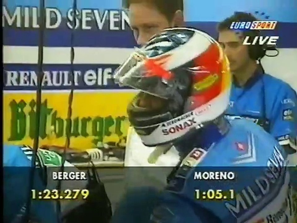 Formula-1 1995 R11 Belgian Grand Prix 2nd Qualifying Session