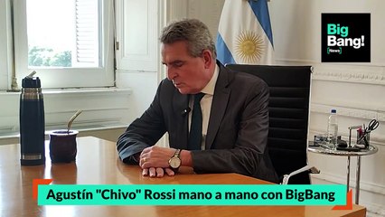 Agustín Rossi en BigBang: "La oposición no puede hablar como si hubiese nacido de un repollo" 1