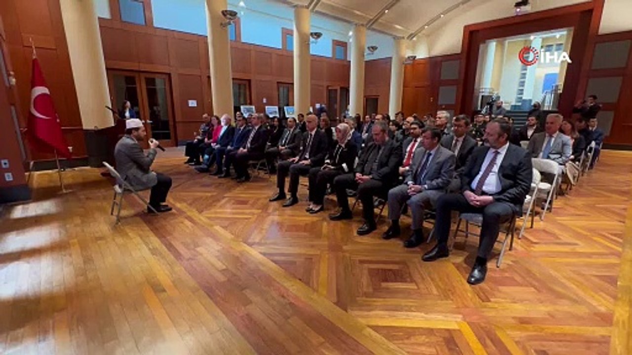 Washington’da "18 Mart Şehitlerini Anma Günü ve Çanakkale Zaferi" töreni düzenlendi