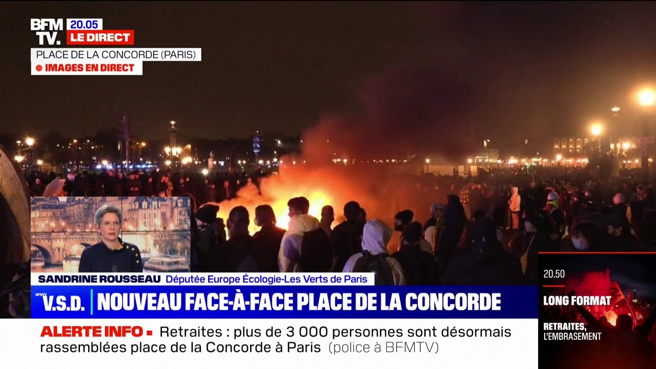 Motion de censure: Sandrine Rousseau appelle "les députés LR qui ne voulaient pas voter la réforme à aller au bout de leur démarche"