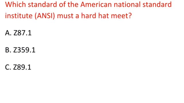 Part 3. Saudi Aramco HSE Supervisor Exam Questions and Answers
