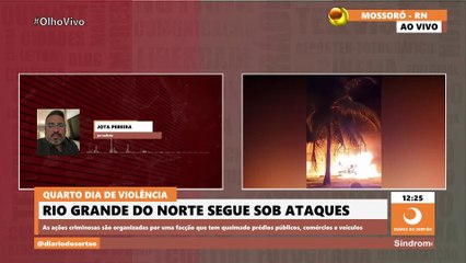 Repórter relata clima tenso em cidades de Rio Grande do Norte: "Aqui o clima é de caos "
