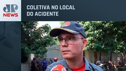 Agora: Comandante do Corpo de Bombeiros fala sobre queda de aeronave