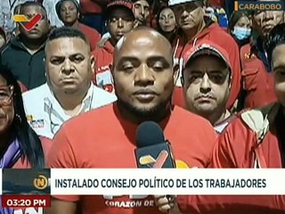 Carabobo | Instalan Consejo Político de Trabajadores para fortalecer procesos productivo del país