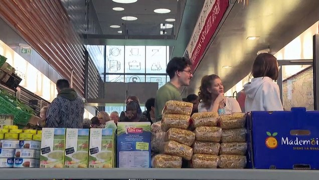 Rennes: une épicerie gratuite fait la guerre à la précarité étudiante