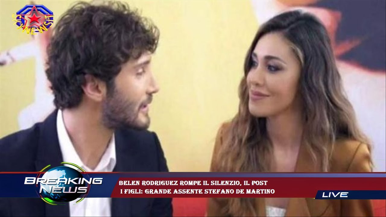 Belen Rodriguez rompe il silenzio, il post  i figli: grande assente Stefano De Martino