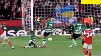Arsenal vs Sporting Lisbon 1-1 all goal and highlights EUROPA LEAGUE _ Full Penalty