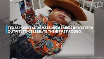 Texas Hospital Dresses NICU Babies in Western Outfits to Celebrate Their First Rodeo — See the Photos!