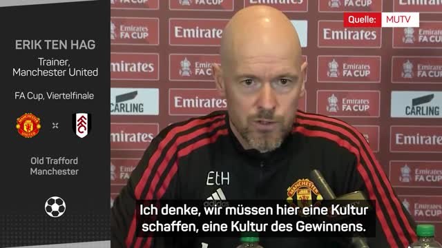 Ten Hag: Müssen alle Spiele gewinnen