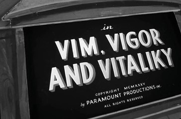 Popeye the Sailor Popeye the Sailor E030 Vim, Vigor and Vitaliky