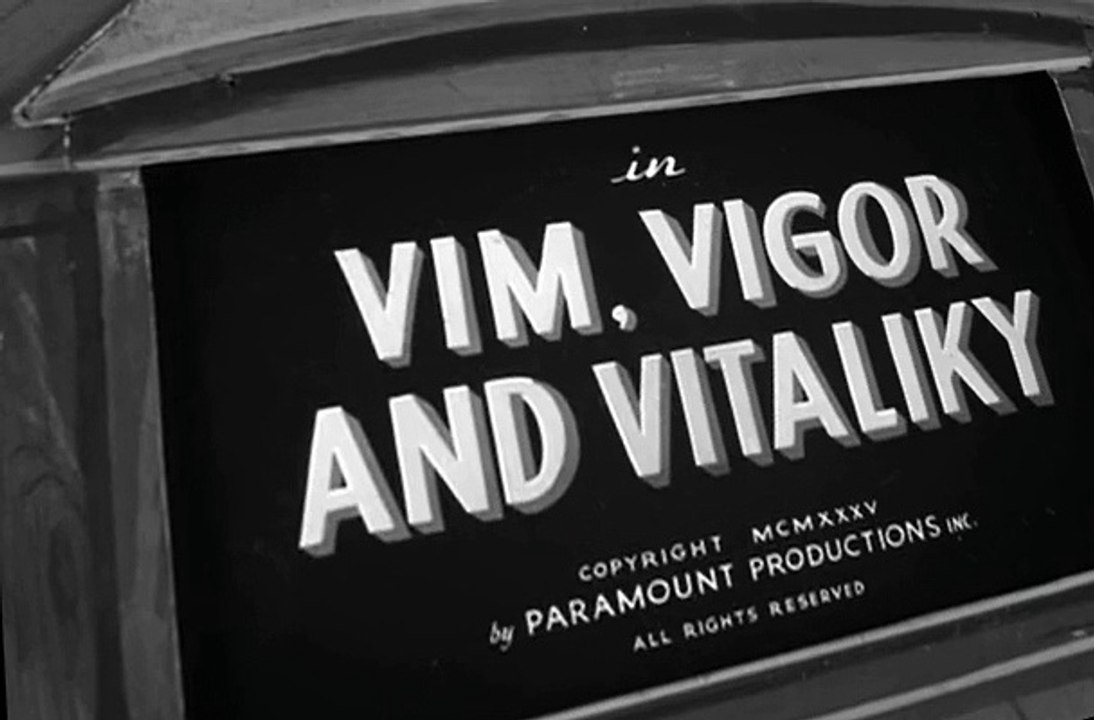 Popeye the Sailor Popeye the Sailor E030 Vim, Vigor and Vitaliky