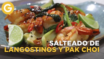Salteado de Langostinos y Pak Choi | Recetas Orientales | El Gourmet