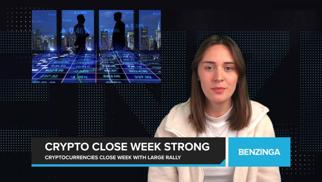 Cryptocurrencies Close Week with Rally