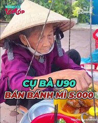 Cụ bà Bình Dương bán ổ bánh mì 5 ngàn: Cho thêm tiền cũng không lấy, bán rẻ cho bà con vui | Điện Ảnh Net