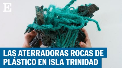 La isla en Brasil con rocas de plástico