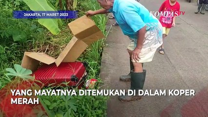 Pelaku Mutilasi Mayat dalam Koper Merah Ditangkap!