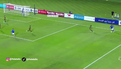 Bounedjah passe décisive 2 contre Al Shamal 17/03