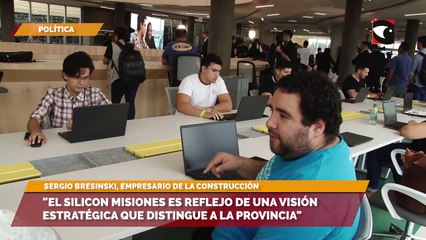 Sergio Bresinski destacó que el Silicon Misiones se erigirá como un punto de encuentro para las empresas de base tecnológica de la región