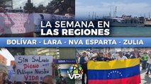 Recorrido por los estados Bolívar, Lara, Nueva Esparta y Zulia - La semana en las regiones