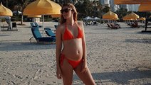 Viviane Geppert im Bikini: So sexy kann Schwangerschaft sein