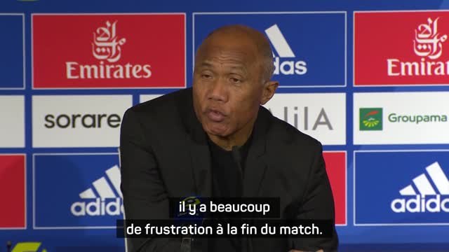 28e j. - Kombouaré : Beaucoup de frustration à la fin du match