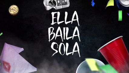 Ella Baila Sola  - (Video Con Letras) - Eslabon Armado y Peso Pluma - DEL Records 2023