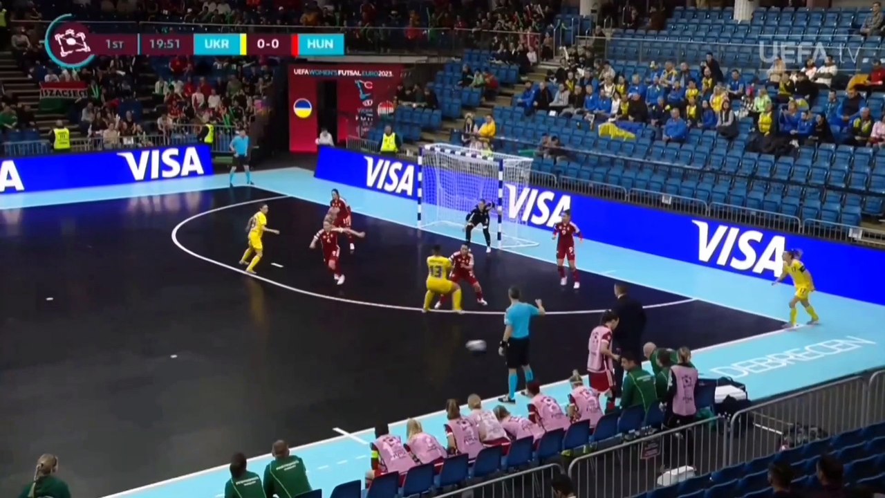 UKRAINE 2-1 HUNGARY  - WOMENS' S FUTSAL EURO 2023 -  HIGHLIGHT OF THE MATCH (1080P_HD)
