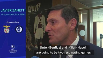 Zanetti backs Serie A club to reach UCL final