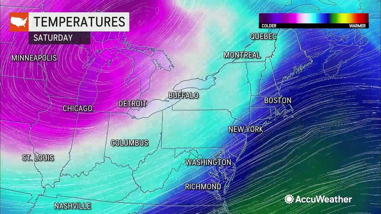 Snow squall danger ramps up near the Great Lakes video Dailymotion