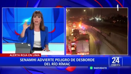 Télécharger la video: Senamhi advierte desborde del río Rímac por el incremento de caudal