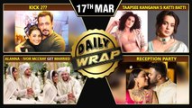 Alanna's Wedding, Salman & Rani In Kick 2, Ranbir On Urfi, Snehlata Dixit's Prayer Meet |Top 10 News