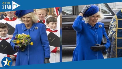Camilla Parker Bowles : cet accessoire fétiche d'Elizabeth II qu'elle ne quitte plus