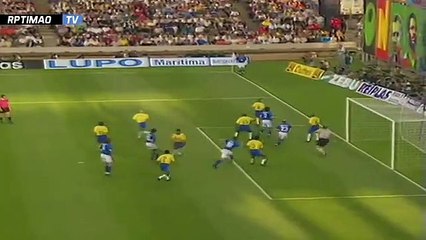 Italy 3 x 3 Brasil ● 1997 Tournoi de France Extended Goals & Highlights