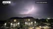 Lightning puts on a stunning show over Austin