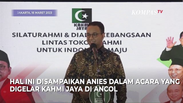 Pernyataan Anies Baswedan Soal Ada Menko Ingin Ubah Konstitusi Indonesia