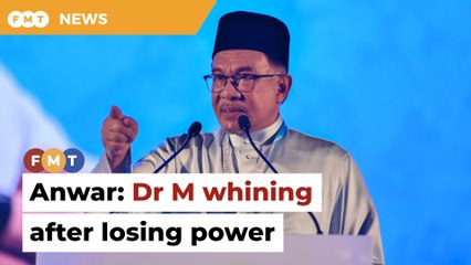 Anwar calls out Dr M over Malay dominance gripe