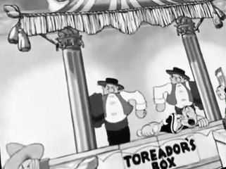 Popeye (1933) E064 Bulldozing The Bull