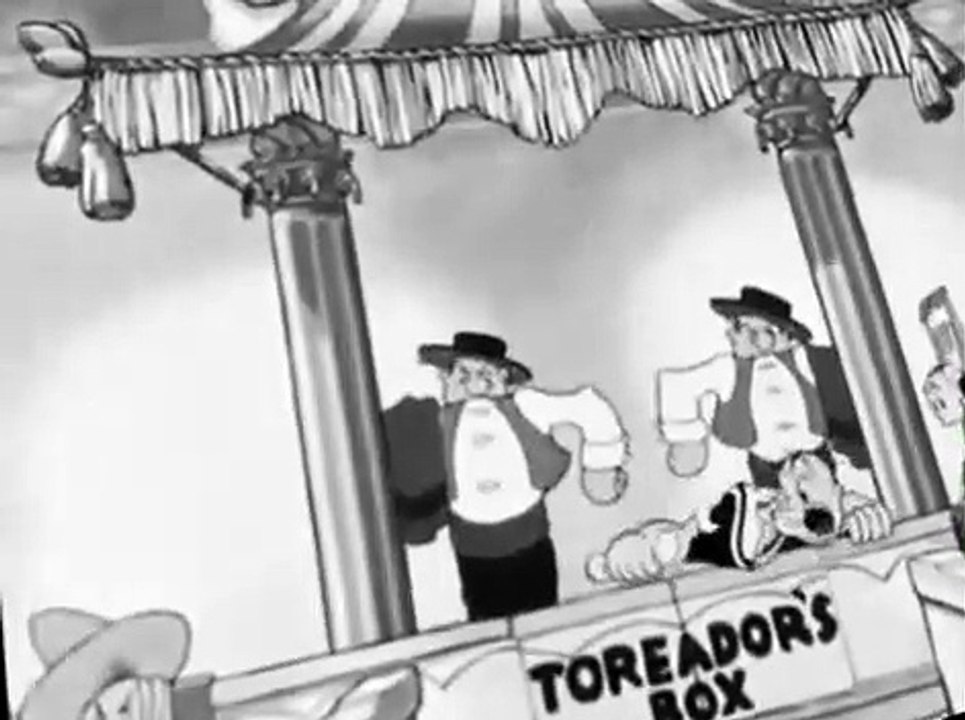 Popeye (1933) E064 Bulldozing The Bull