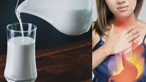 Acidity में दूध पीने से क्या होता है | Acidity Me Dudh Pina Chahiye Ya Nahi | Boldsky