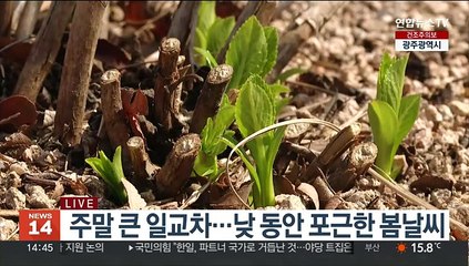 [날씨] 주말 쾌청한 하늘, 포근한 봄 날씨…전국 건조특보
