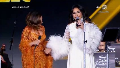«أختي ومطربة عظيمة».. أحلام تتحدث عن أنغام في حفل «ليلة صوت مصر»