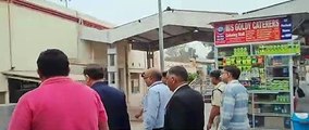 श्रीगंगानगर रेलवे स्टेशन का रेलवे मंडल की उच्च स्तरीय समिति ने किया निरीक्षण