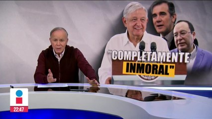 López Obrador llama "inmorales" a supuestas liquidaciones de consejeros del INE
