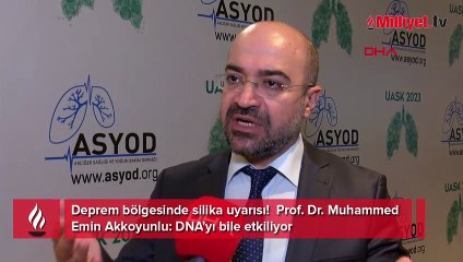 Deprem bölgesinde silika uyarısı: DNA'yı bile etkiliyor