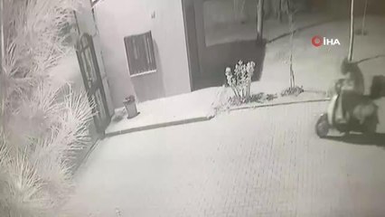 Diyarbakır'da 50 bin TL değerindeki motosiklet böyle çalındı