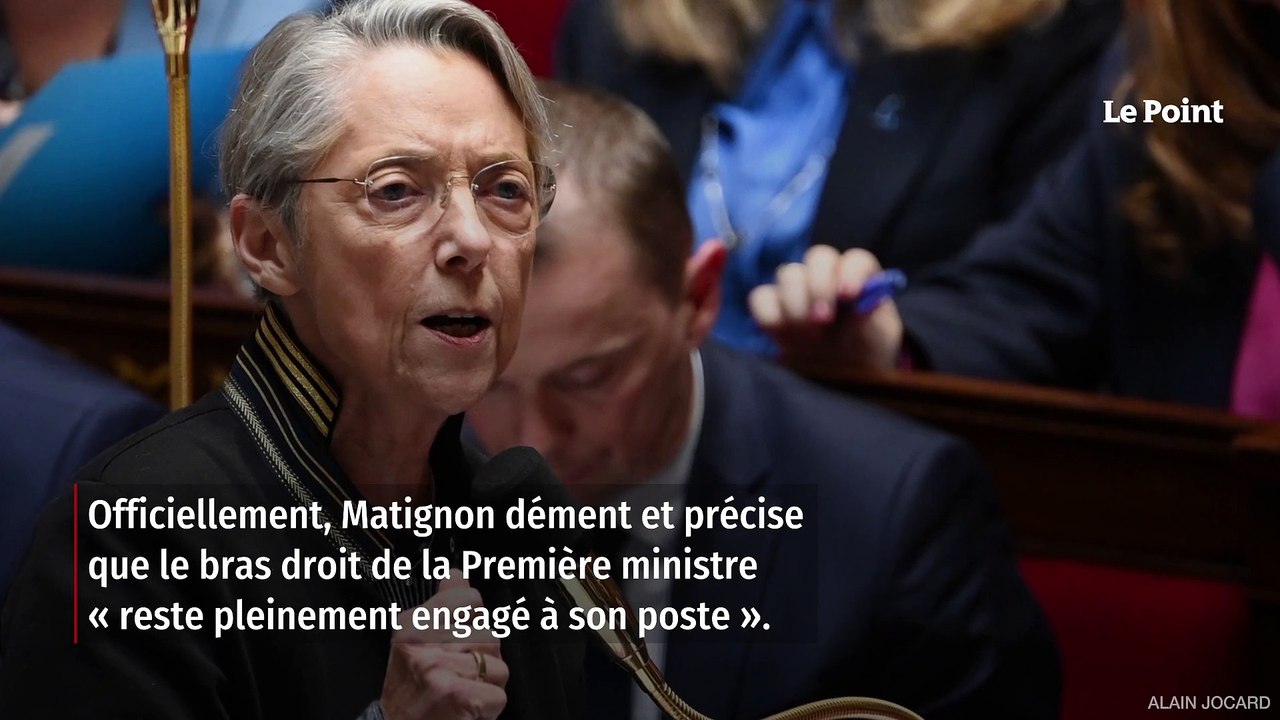 INFO LE POINT. Le directeur de cabinet d’Élisabeth Borne sur le départ