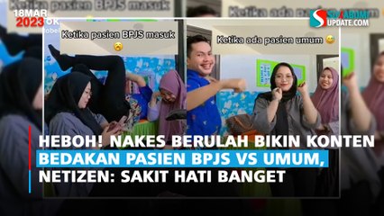 Heboh! Nakes Berulah Bikin Konten Bedakan Pasien BPJS Vs Umum, Netizen: Sakit Hati Banget