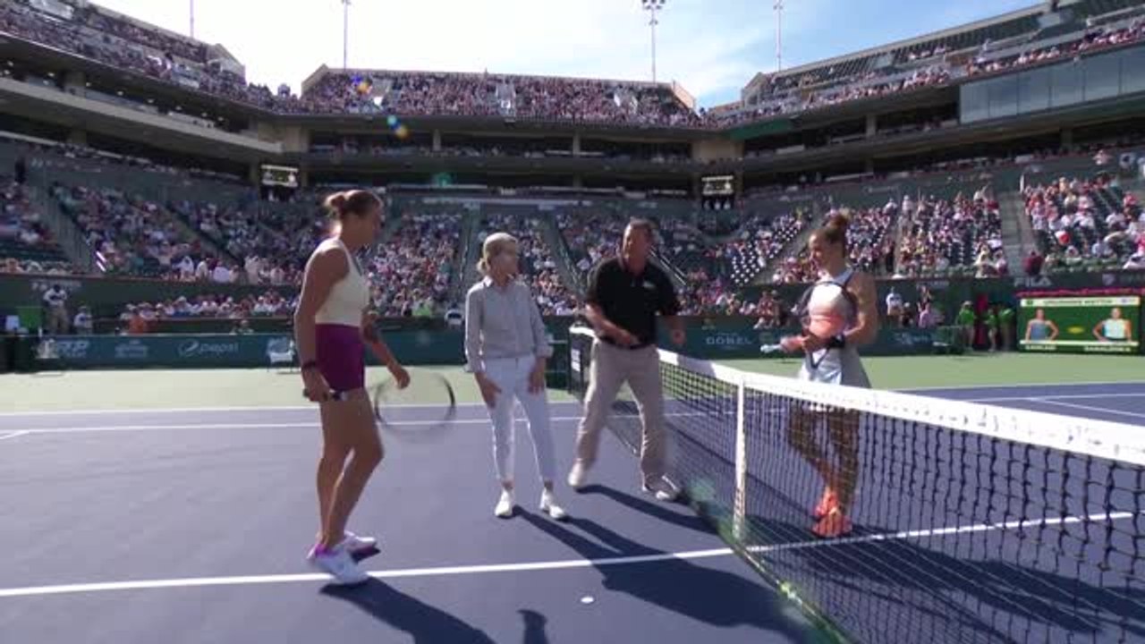Indian Wells - Sabalenka écarte Sakkari et rallie la finale